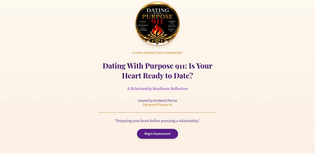 Free Interactive Assessment. Is Your Heart Ready To Love?